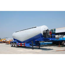 3 axles 60CBM bulk cement powder trailer / dry powder tank trailer/powder transportation trailer /cement bulk silo trailer/